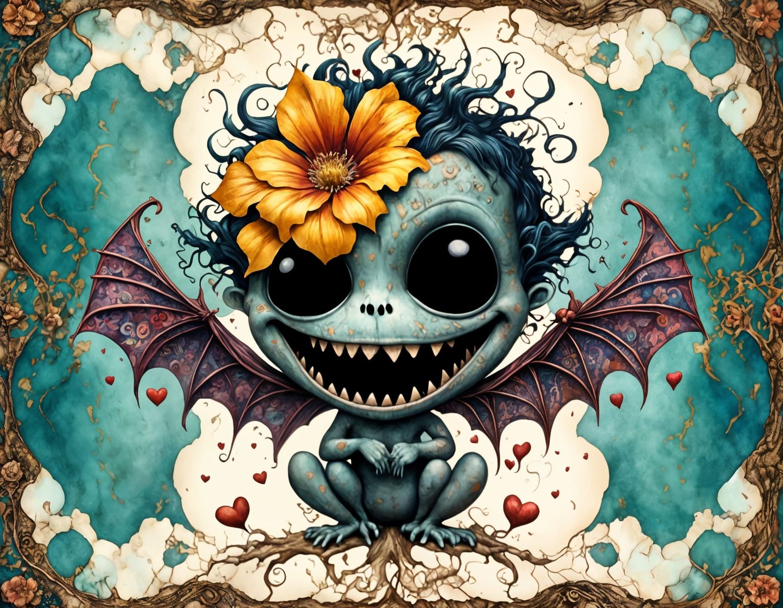 Little Goblin  by @Pisces Rising