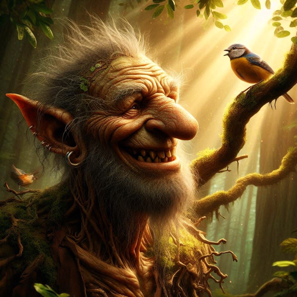 waldschrat und meise