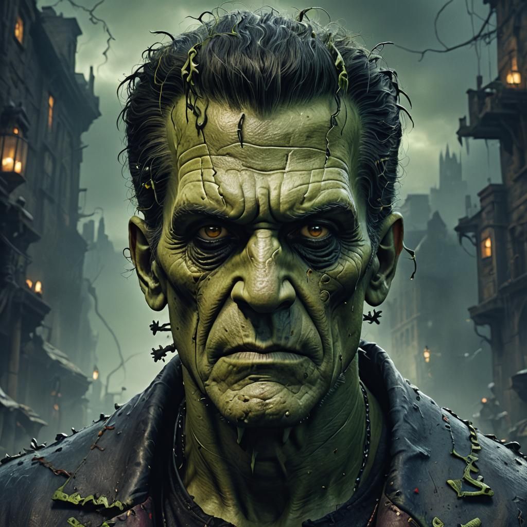 frankenstein portrait