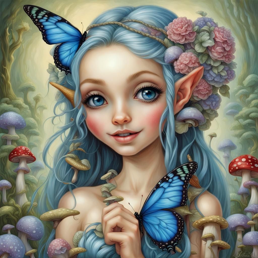 Fairy - AI Generated Artwork - NightCafe Creator