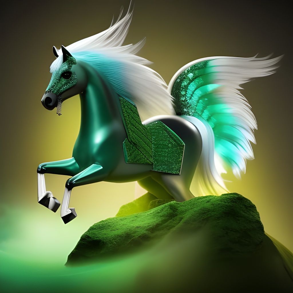 Living Gem Horse - AI Generated Artwork - NightCafe Creator