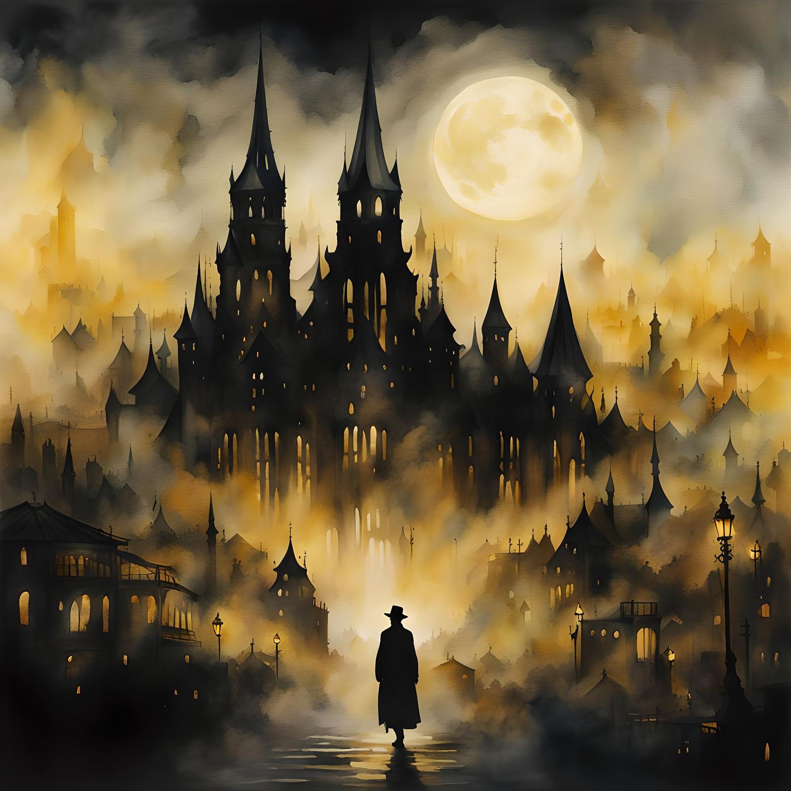 Waiting For The Night  by @Pisces Rising