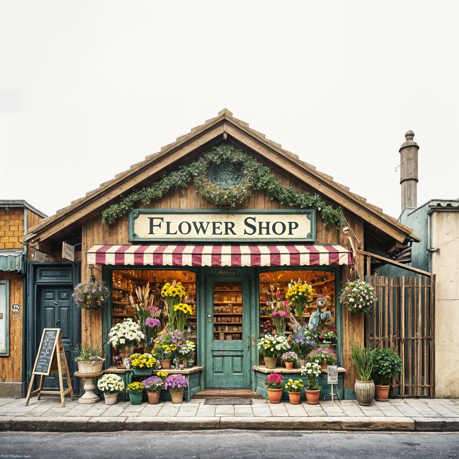 Local Flower Shop   by @AI-Lover