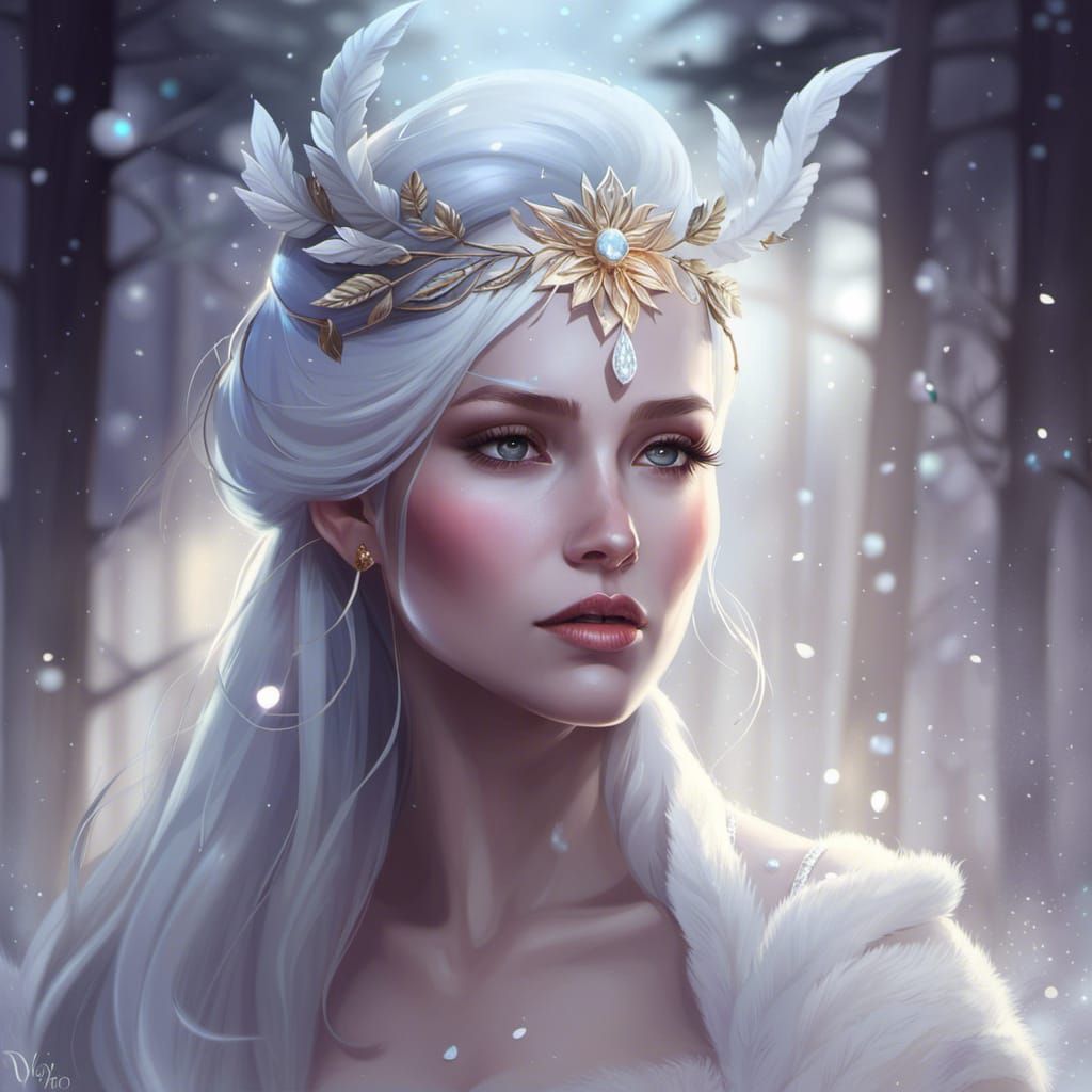 The Snow Queen - AI Generated Artwork - NightCafe Creator