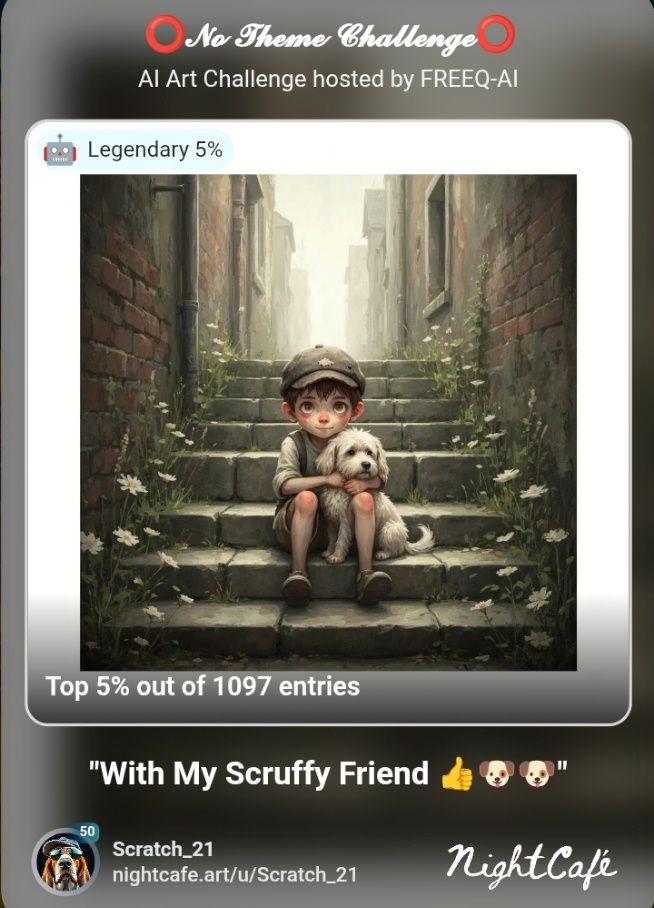 With My Scruffy Friend 👍🐶