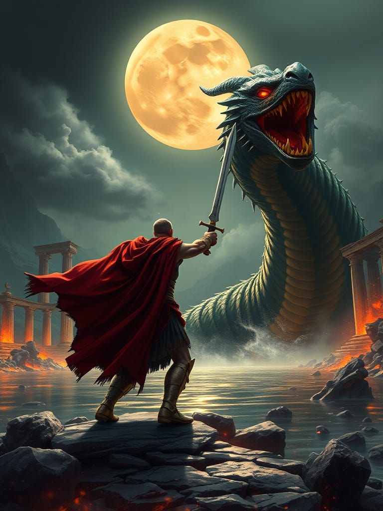 Hero image for Kadmos and the Dragon of Thebes