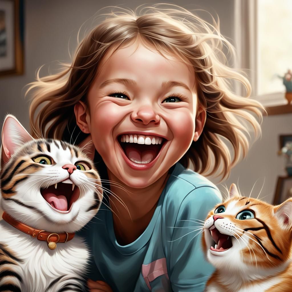 Ecstatic faces