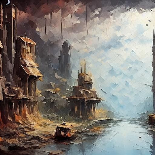 a big <lora:Scales of Paint:1.0> bus