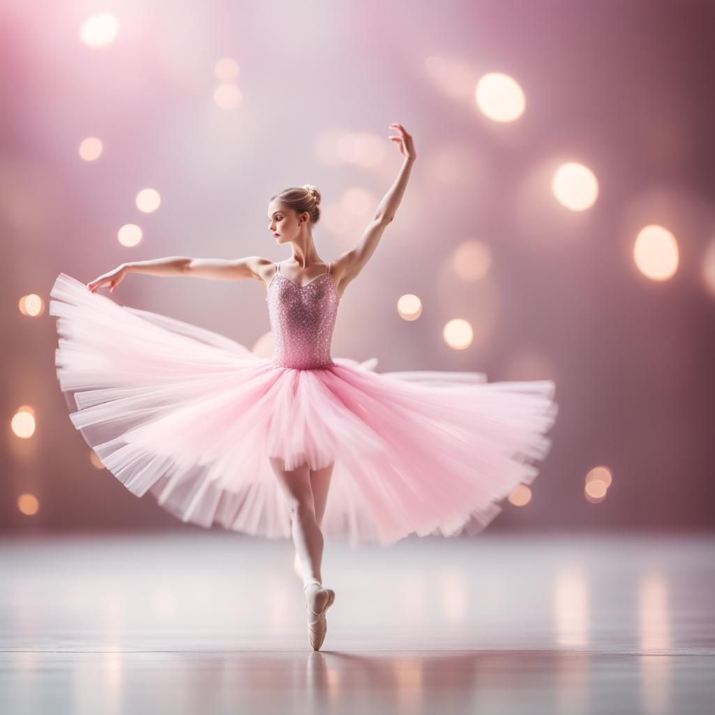 Ballistic Photography: Glass Ballerina in Pink Tutu