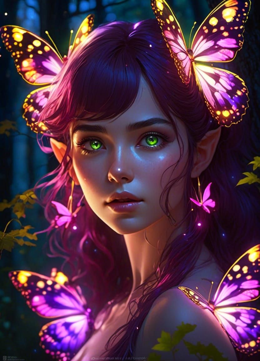 night fae - AI Generated Artwork - NightCafe Creator