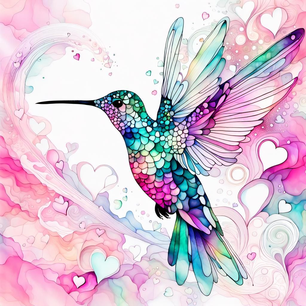 Neither the hummingbird nor the flower wonders how beautiful...