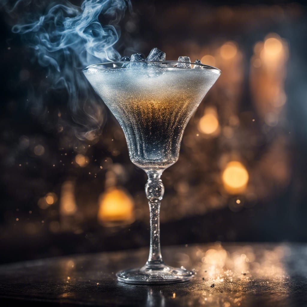 The Ethereal Frost Martini