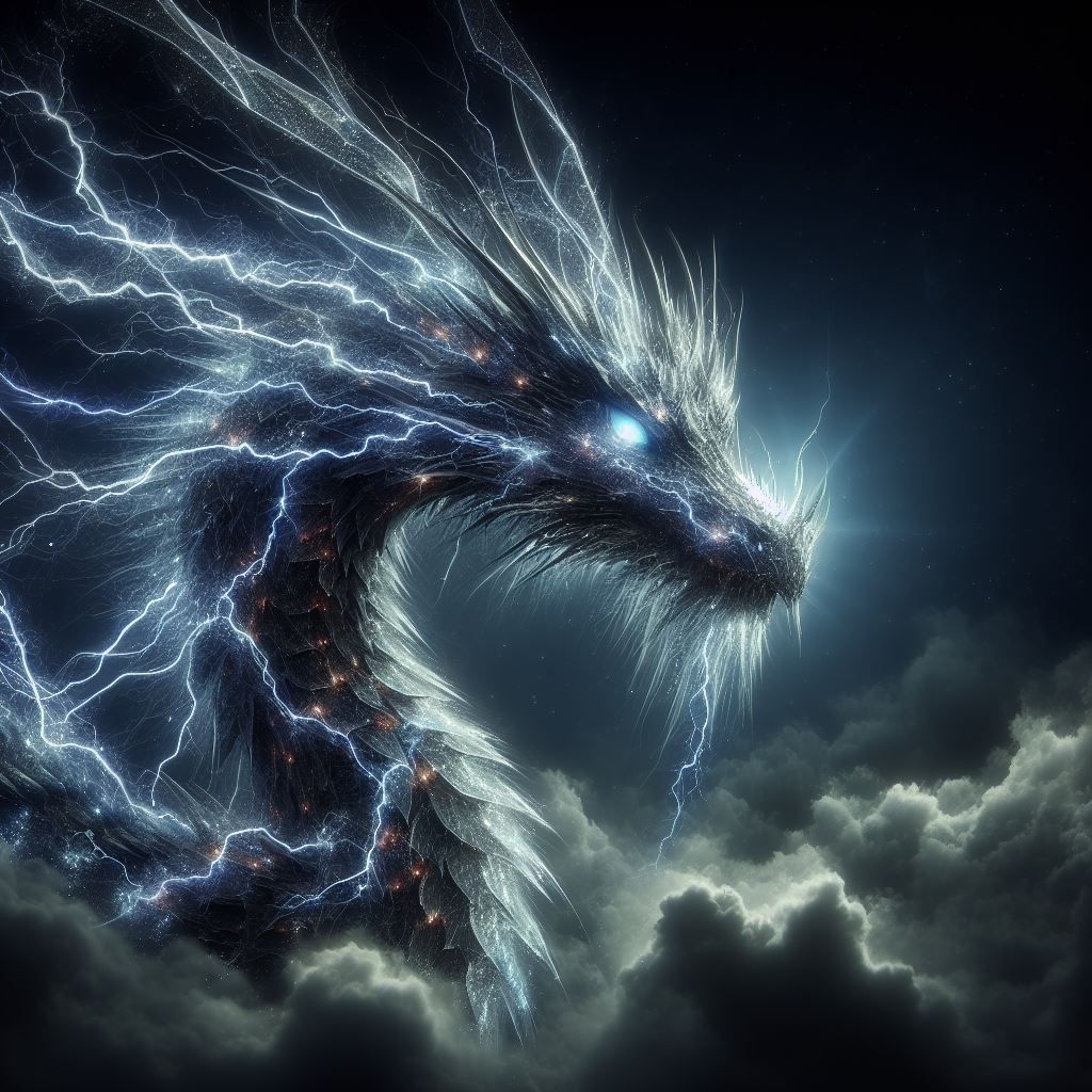 Lightning Dragon  by @Grenade