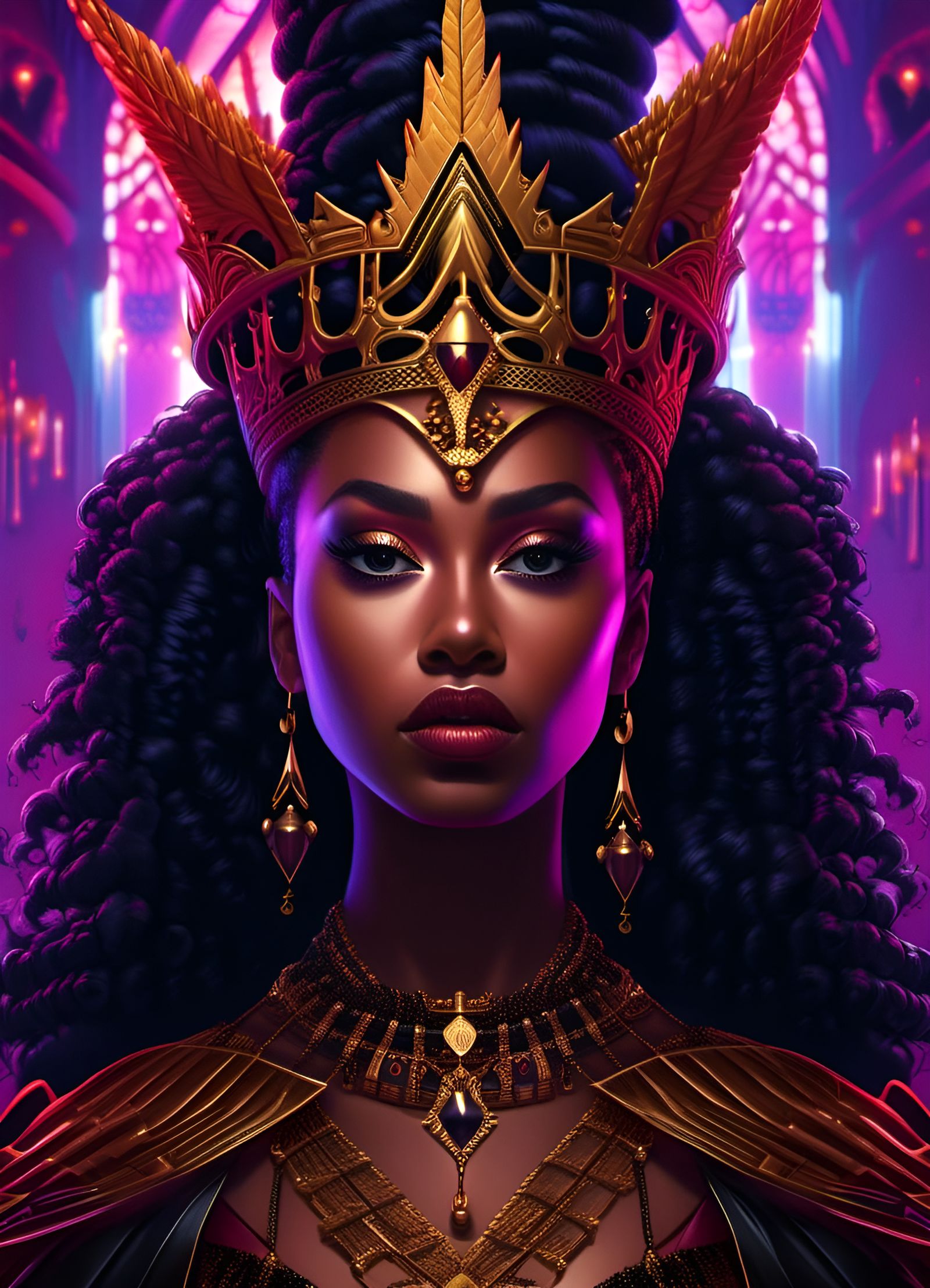 The Queen - AI Generated Artwork - NightCafe Creator