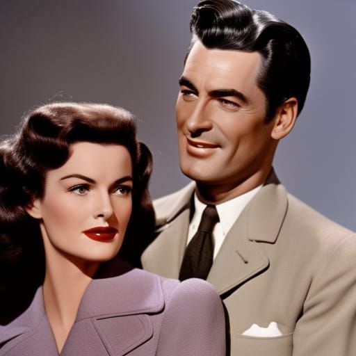 1950s Bruce and Diana