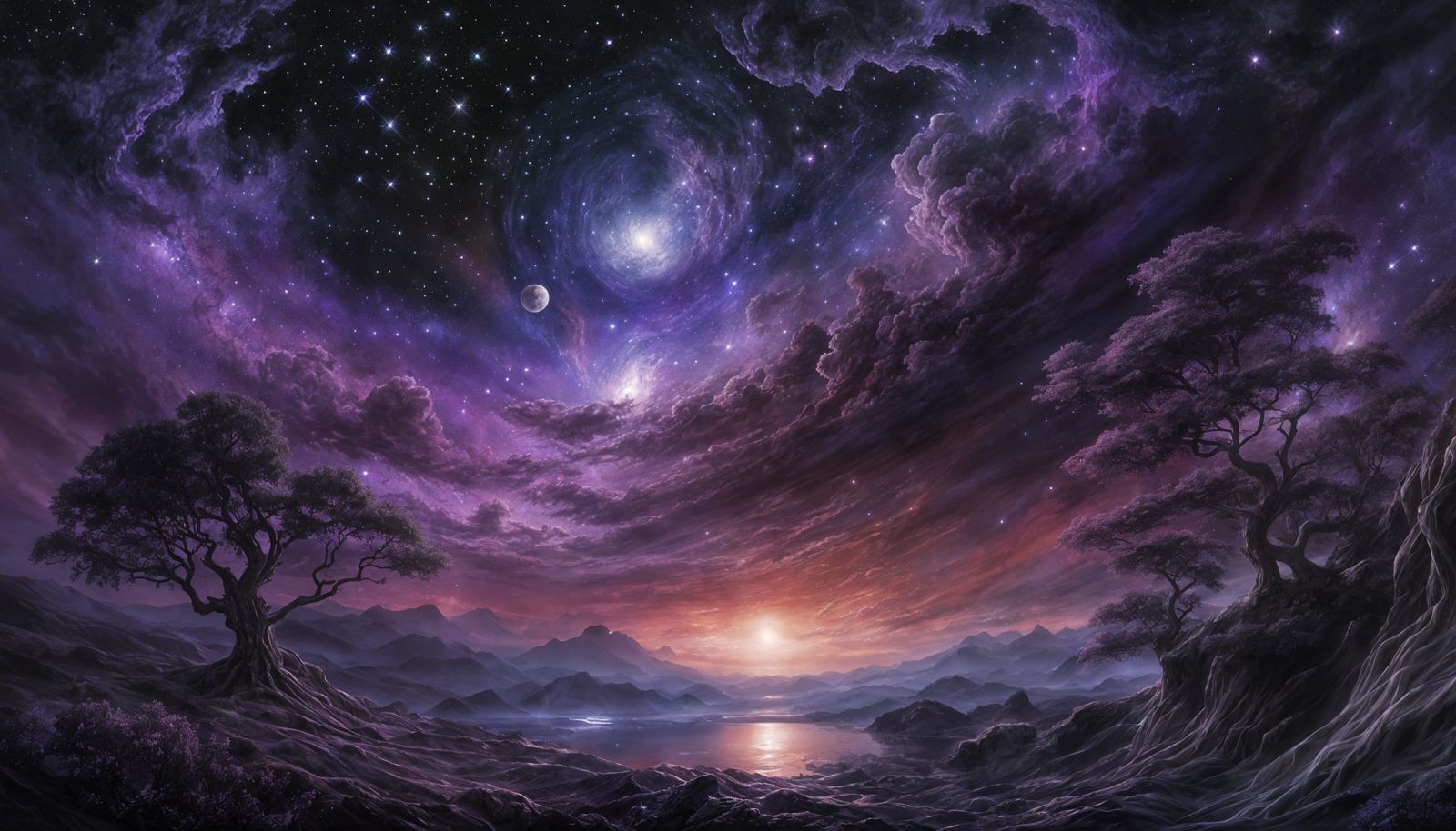 Cosmic Night  by @Mrs Fluffy