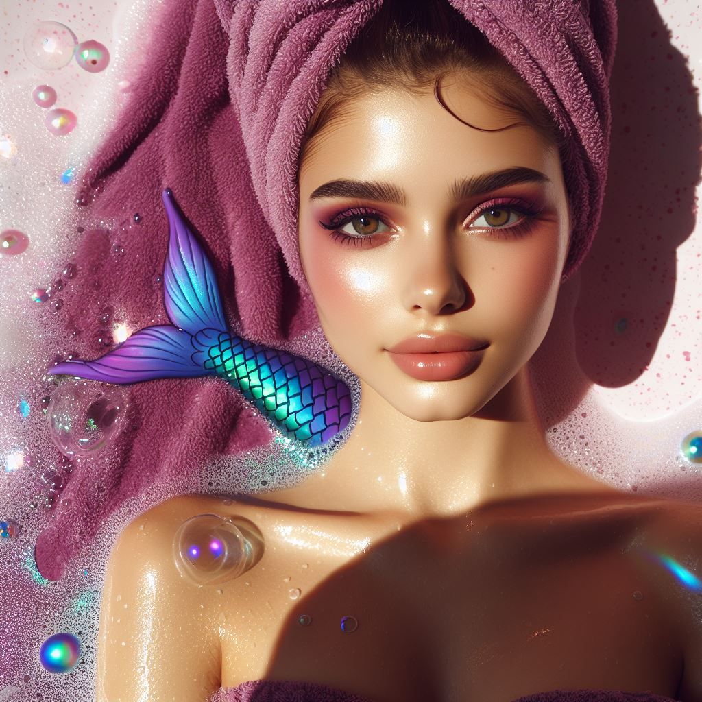 Even a Mermaid needs a shampoo!