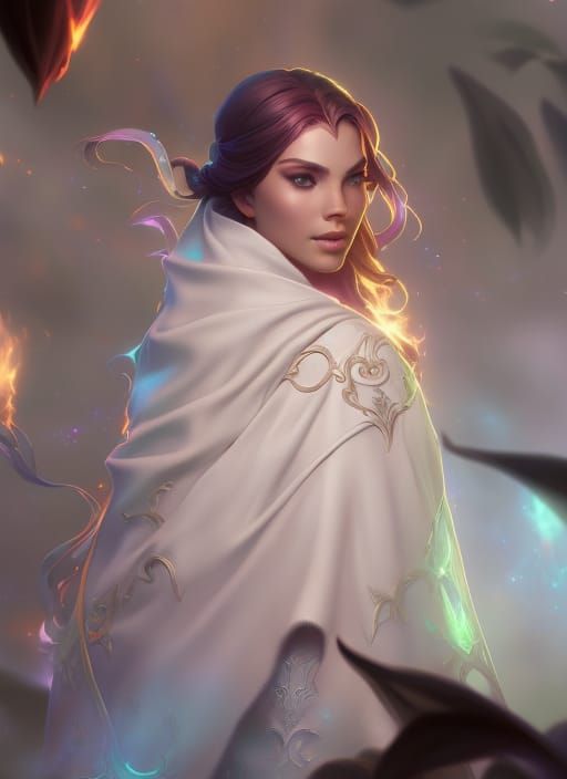 8k resolution concept art portrait by WLOP, Josephine Wall, ...