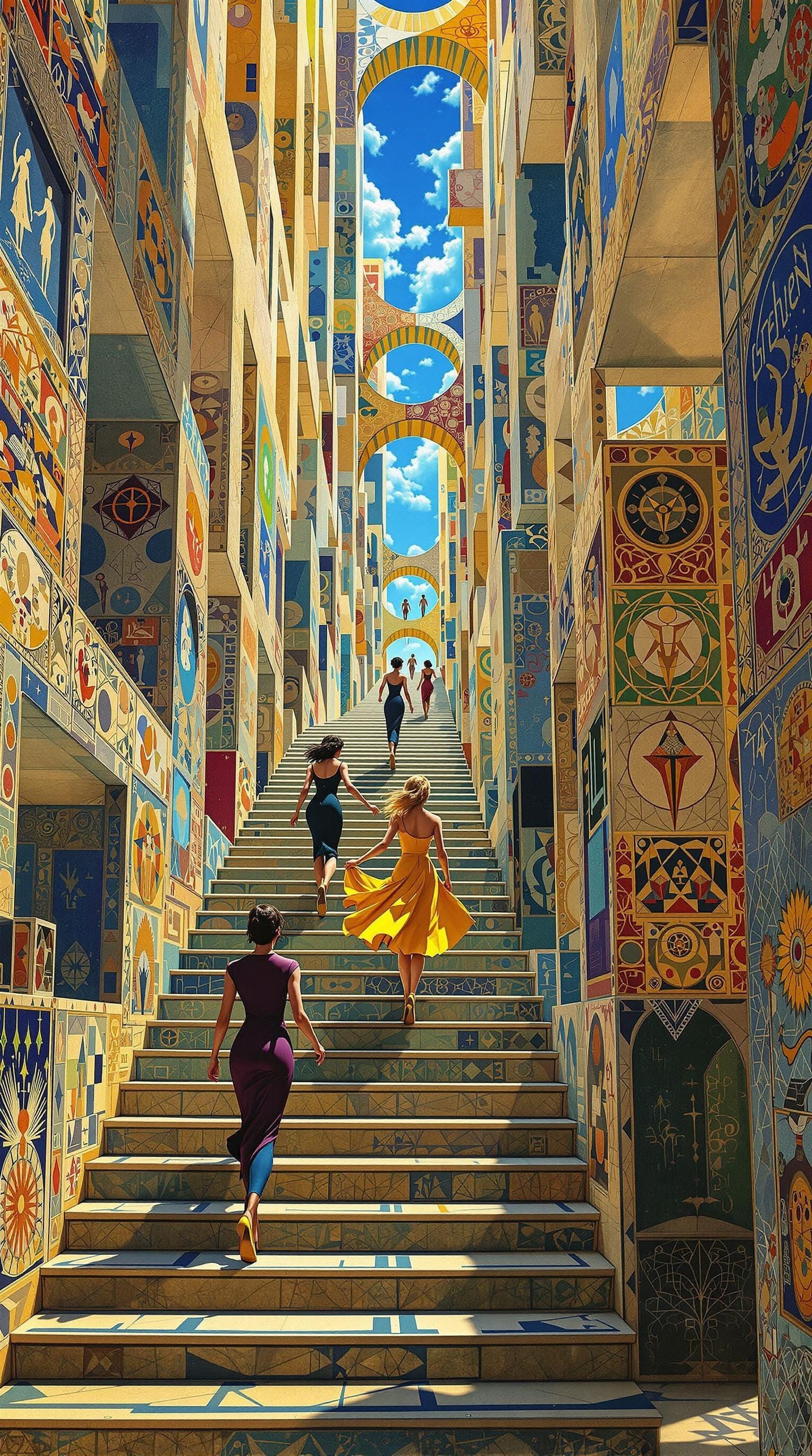 Ascending into Higher Castle (animated)