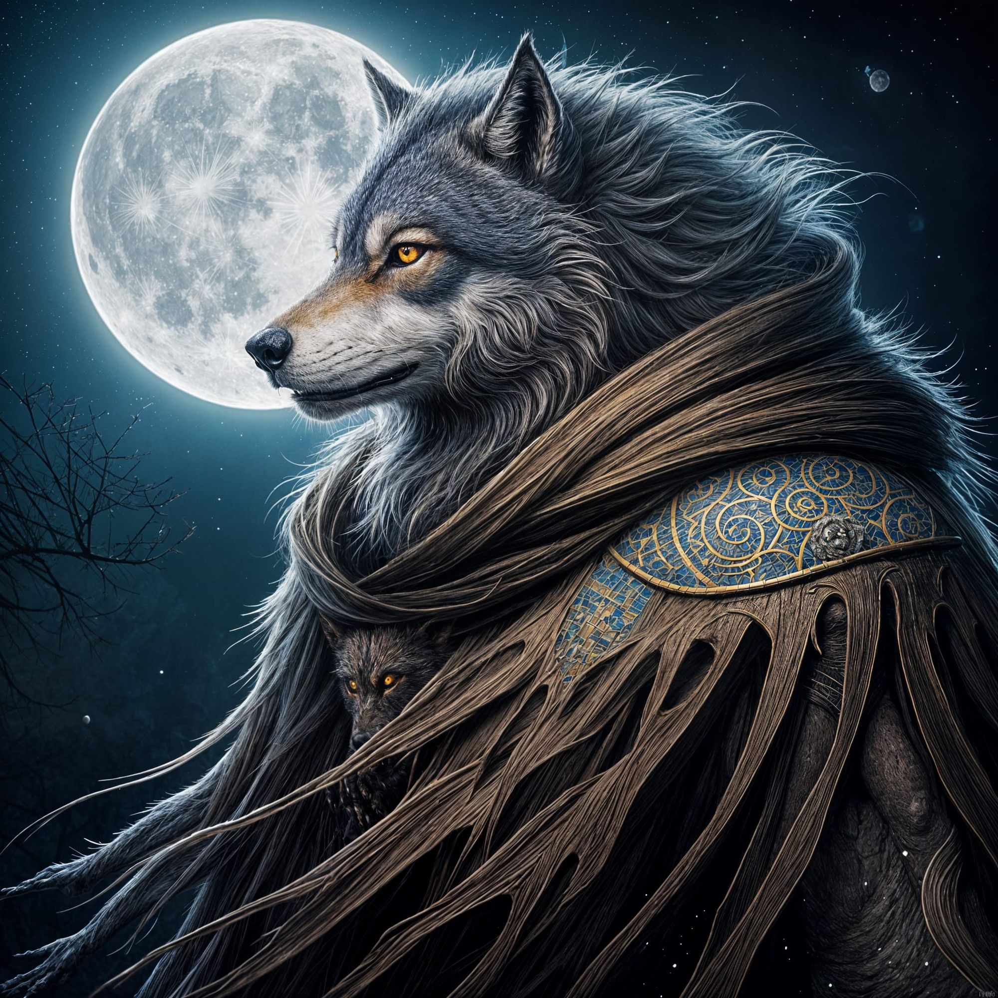 How many wolves do you see 