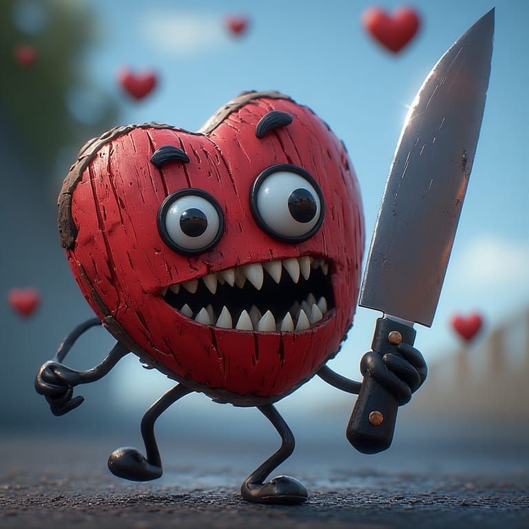 Knife Wielding Heart