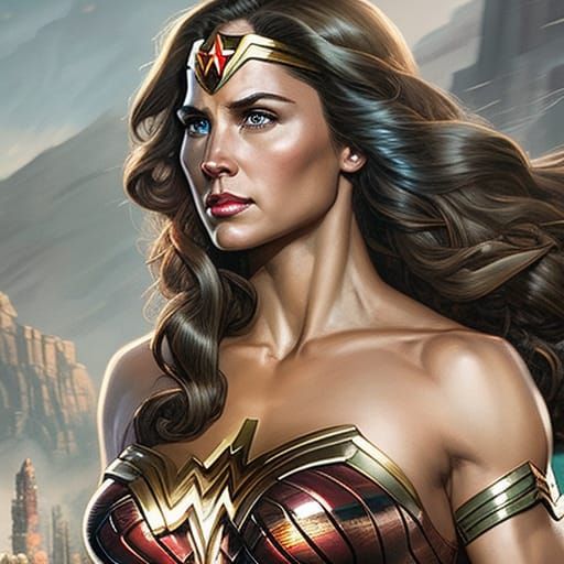 Wonder Woman - AI Generated Artwork - NightCafe Creator