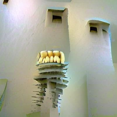 Teeth tower
