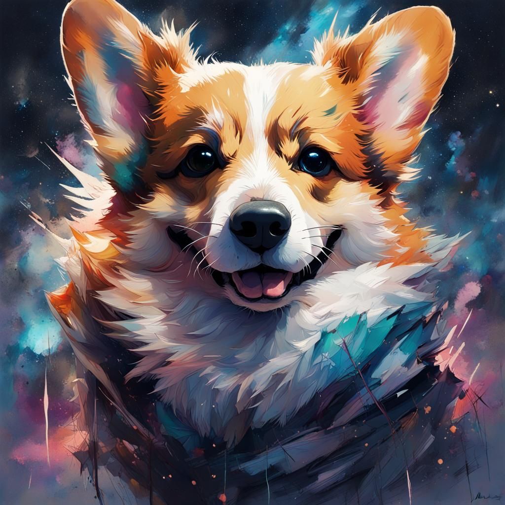 Corgi - AI Generated Artwork - NightCafe Creator