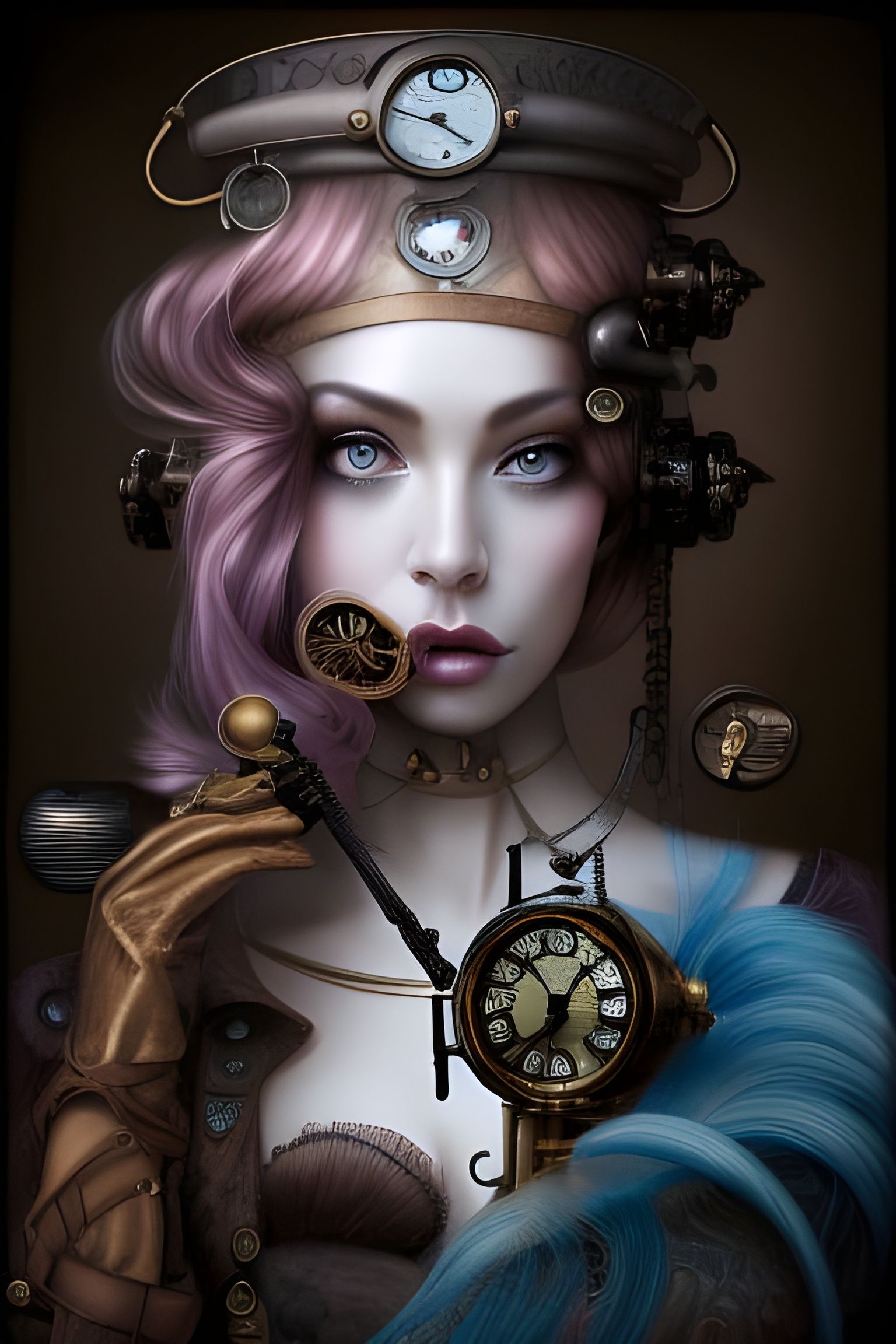 Time machine stewardess