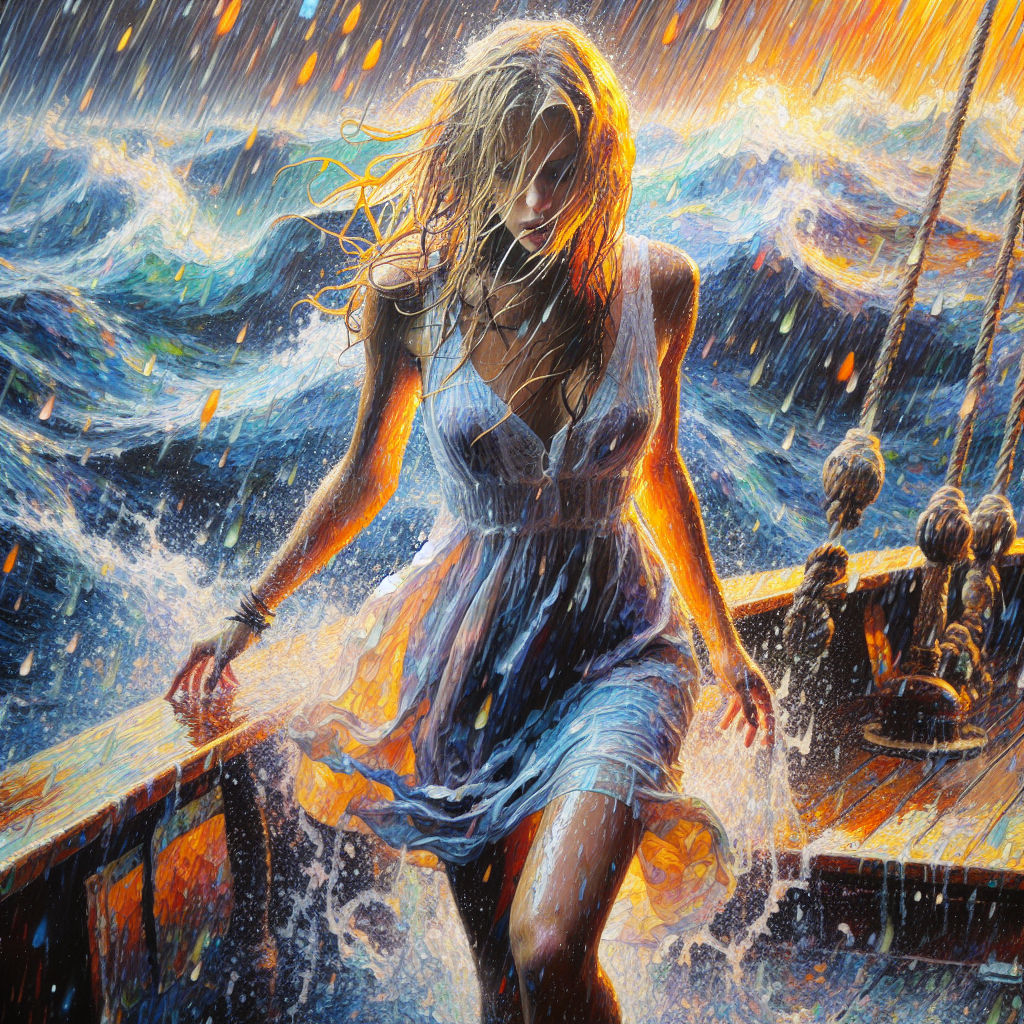 Storm At Sea  by @Dash McNab