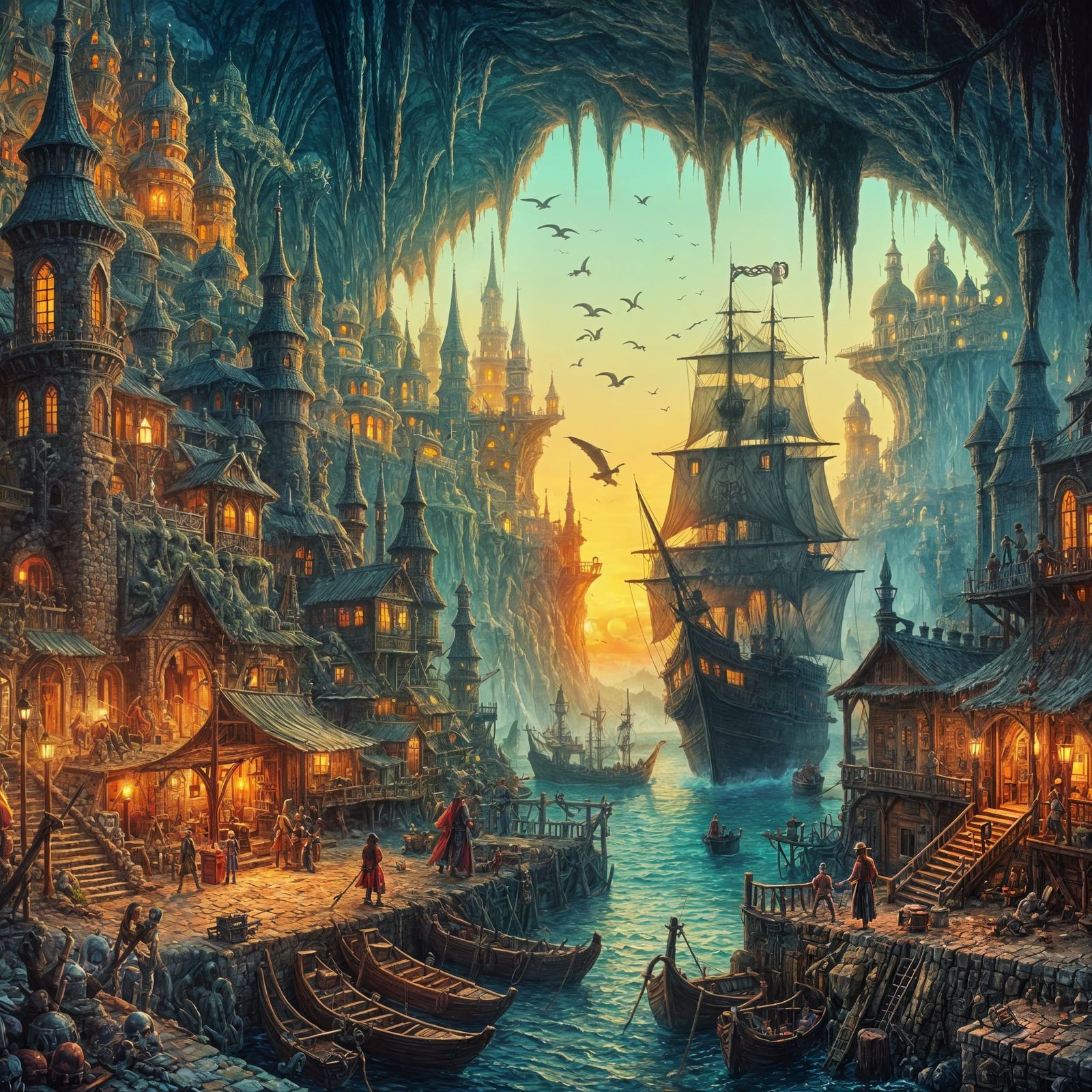 The Hidden Pirate Port