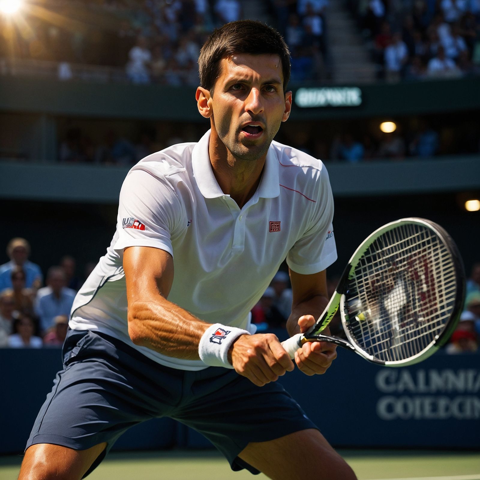 Sunset Djokovic Realistic