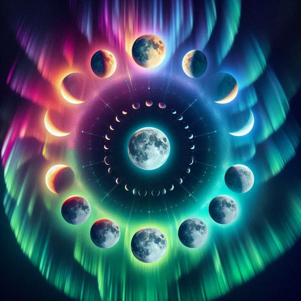 Aurora Moon Phases