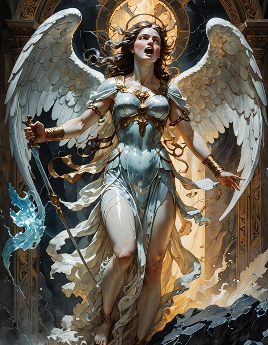 When angels cry