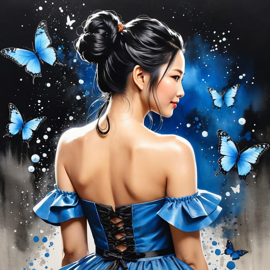 🔵 Magie des Papillons Bleus 🔵