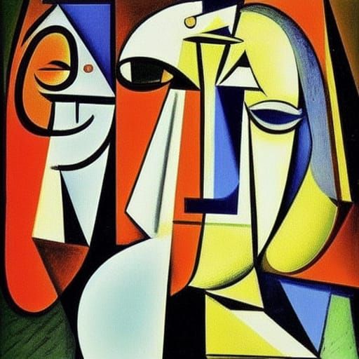 Contemporary composers by Picasso - AI Generated Artwork - NightCafe ...