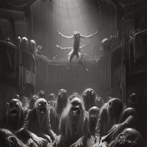 Zombie muppets