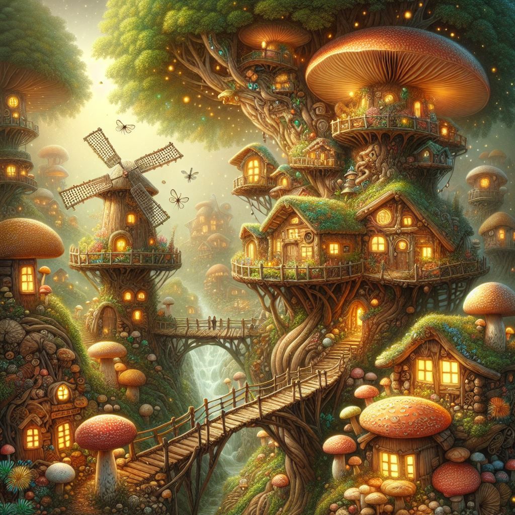 The Forest Series: Silvania village