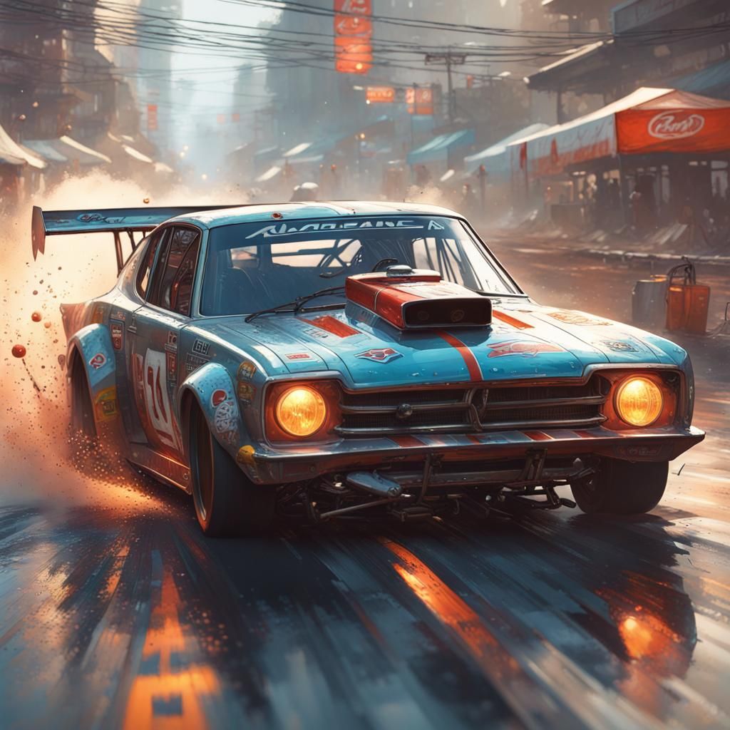 Racing  by @Nietzsche