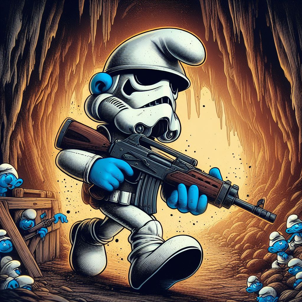Smurf Trooper
