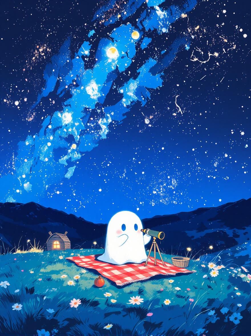 telescoping under the stars