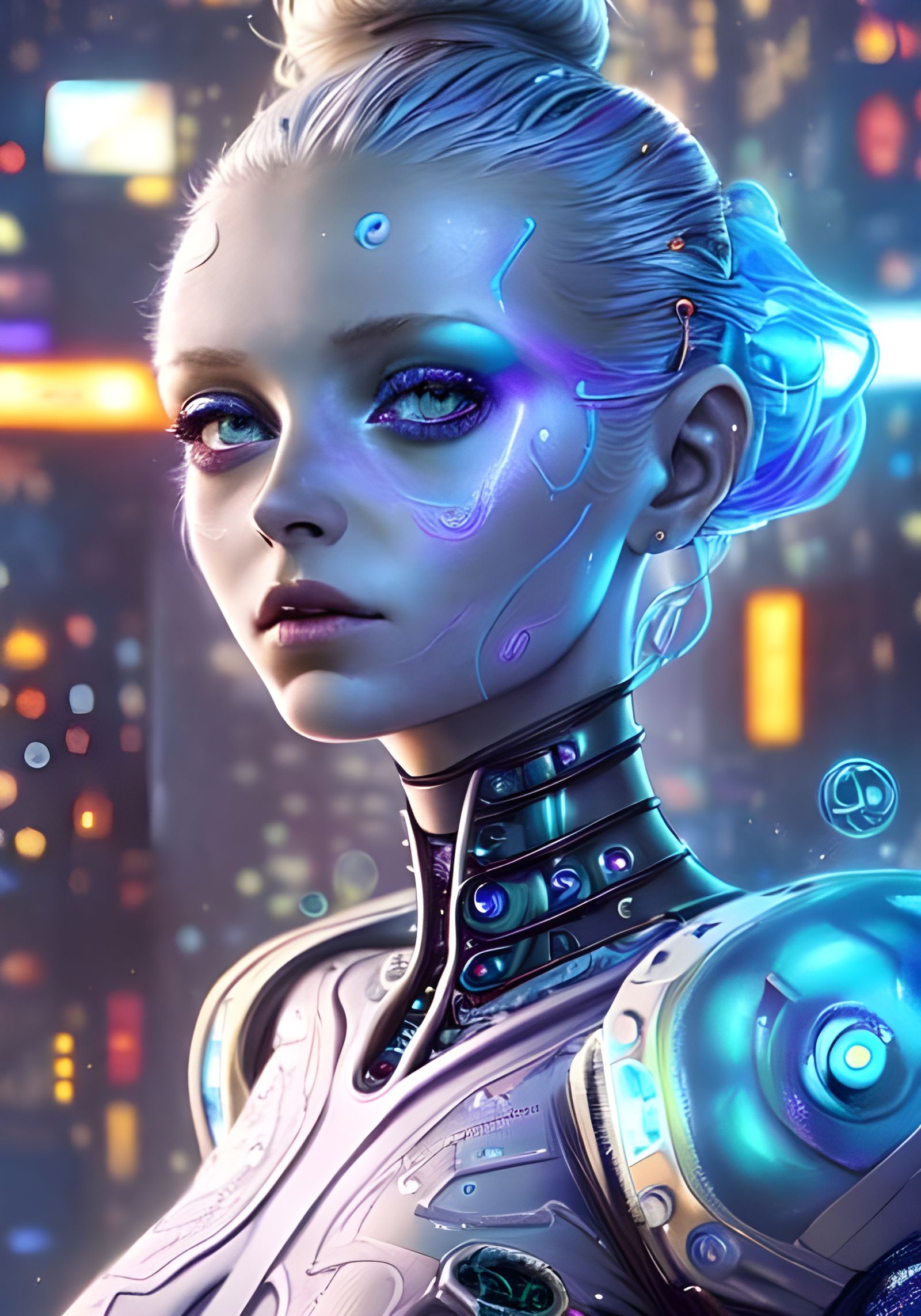 Neptune 10xV2 - Entertainment Droid - AI Generated Artwork - NightCafe ...