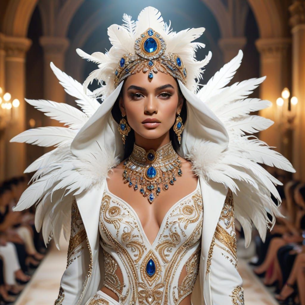 Eluding Beauty on the Runway   by @Lizz