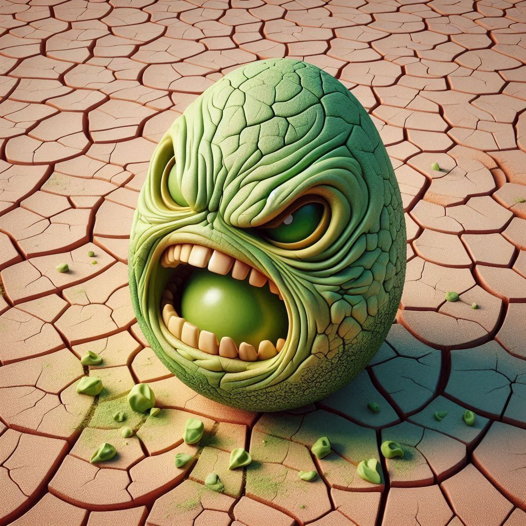 when pea angered egg