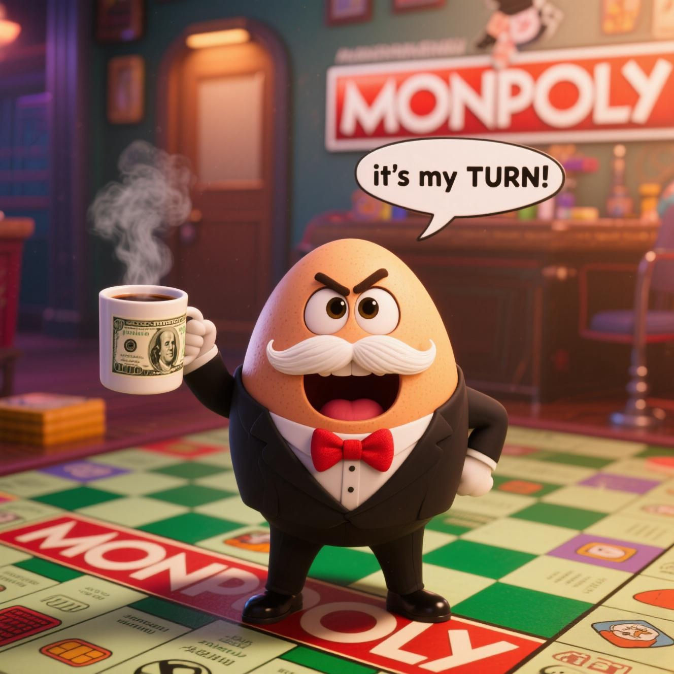 Angry egg Monopoly