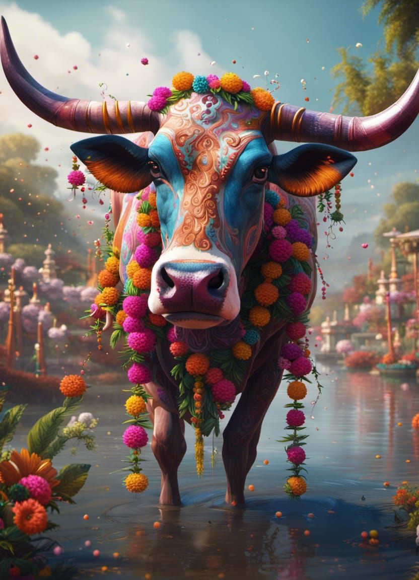 Sacred Cow   by @Axaliaa