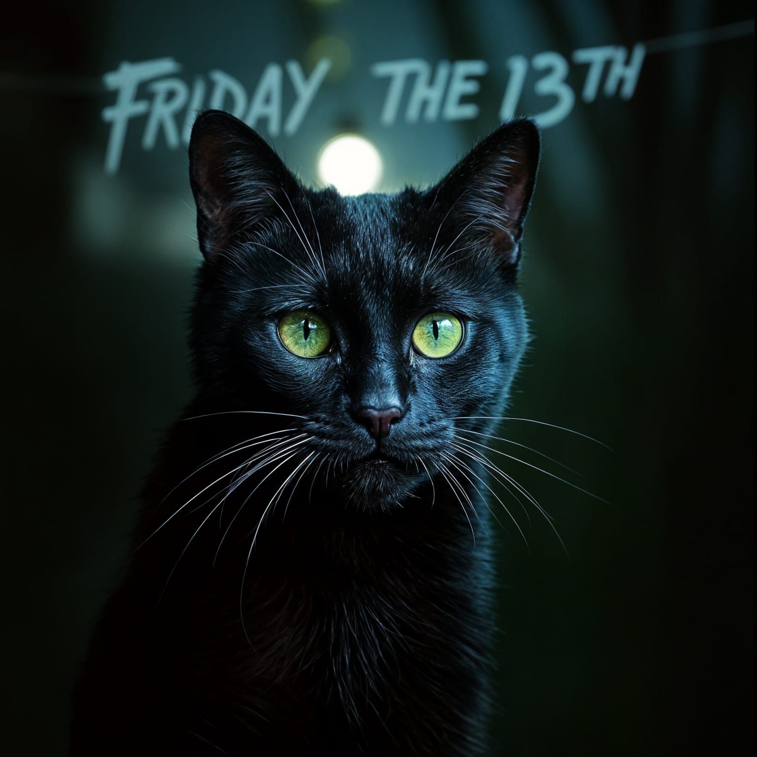 "Friday the 13th" Black Cat  by @NewAgerJul