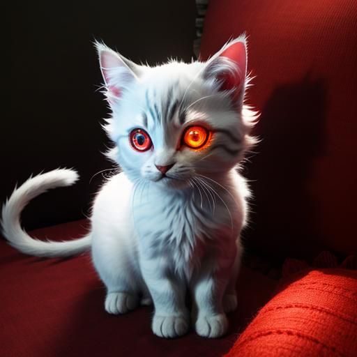 Something has happened to Fluffykins. 