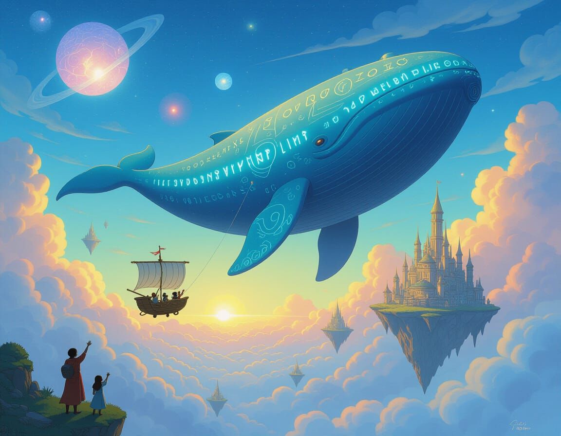 Benevolent Sky-Whale