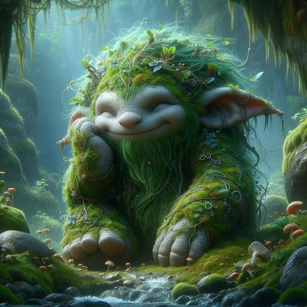 «Forest Troll»  by @Fox Nose